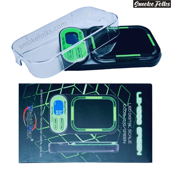 Weighmax L2 LED Digital Scale green color main image 