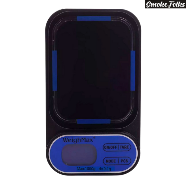 Weighmax L2 LED Digital Scale blue color front side image 