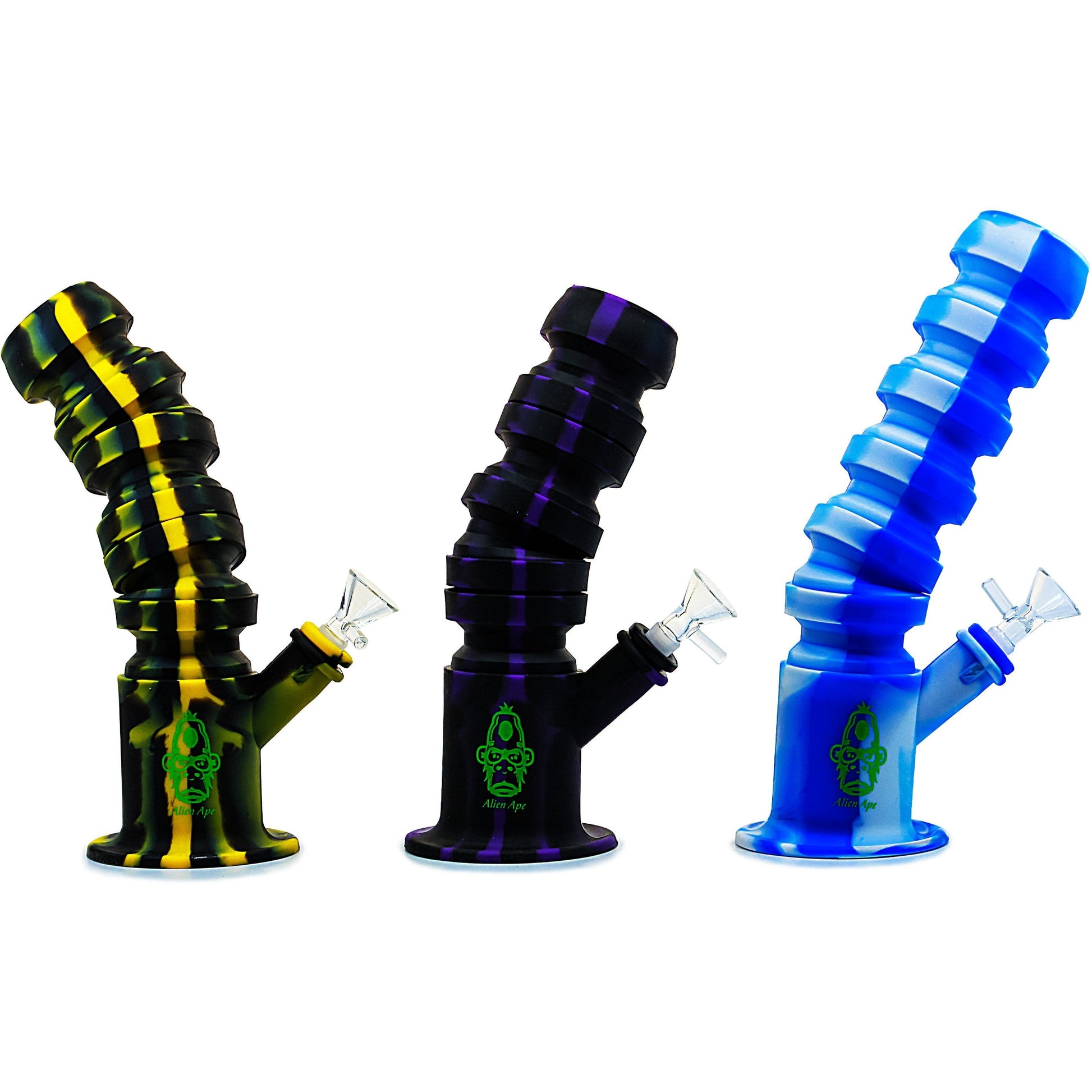Alien Ape Silicone Waterpipe - Slinkie BDD Wholesale 