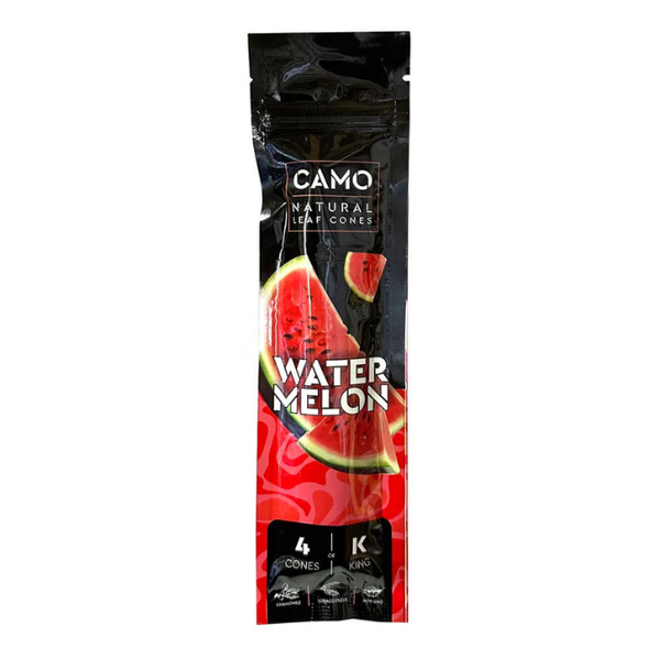 camo natural leaf cone watermelon one pack