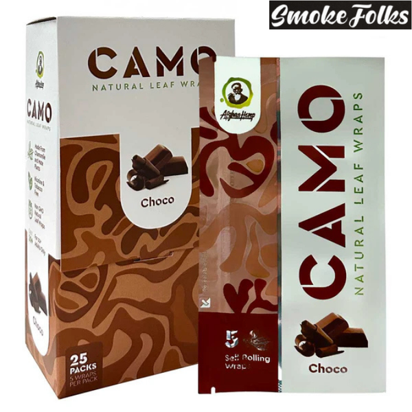 camo natural leaf wraps chocolate box 