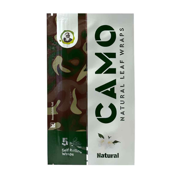 camo natural leaf wraps natural one pack