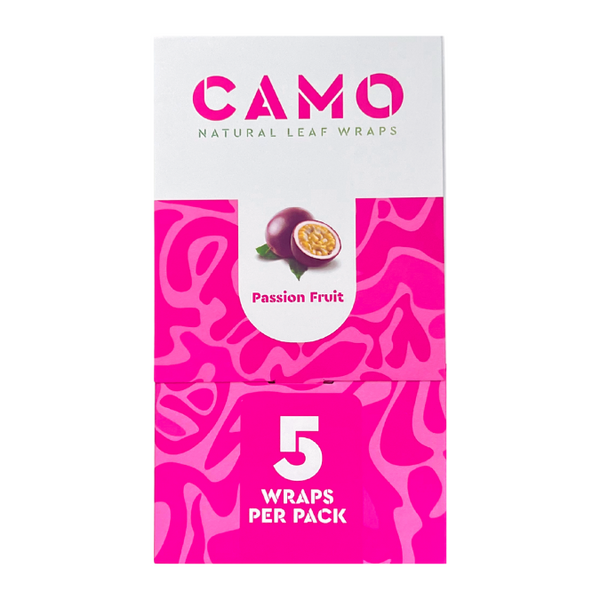 CAMO Natural Wraps PASSION FRUIT Box