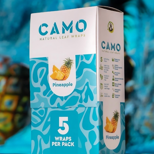 CAMO Natural Wraps PINEAPPLE Box 