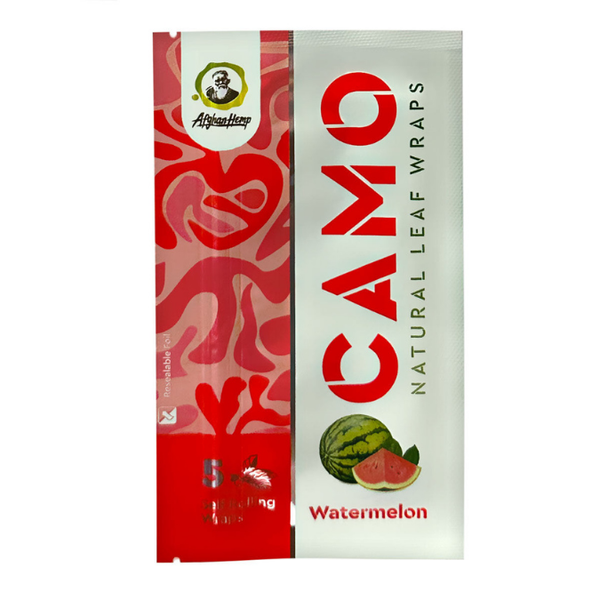 camo natural leaf wraps watermelon one pack