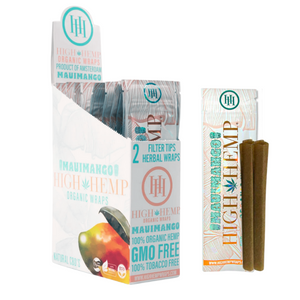 High Hemp Wraps Mango Flavor