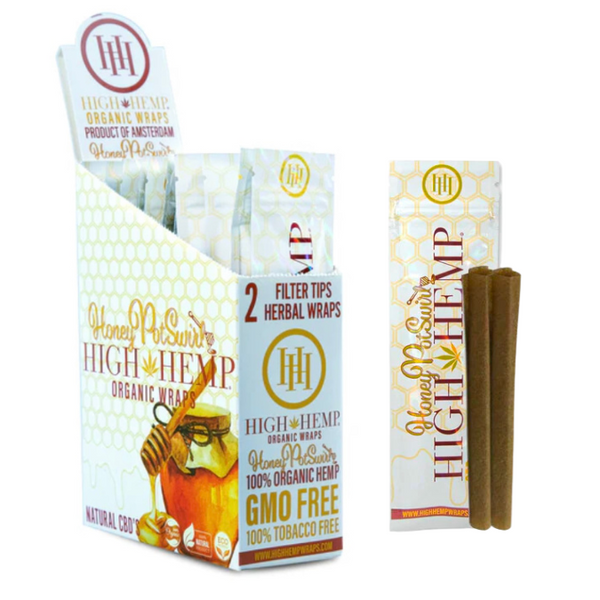 High Hemp Wraps Honey Pot Swirl Flavor