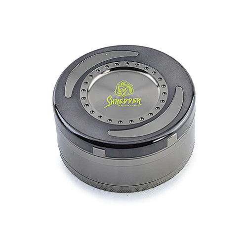 Shredder - Oversized Grinder (4")(90mm) Unlock the ultimate grinding experience with our Shredder - Oversized Grinder. This Heavy Duty 4-piece grinder, featuring a generous 90mm size, is meticulously crafted to