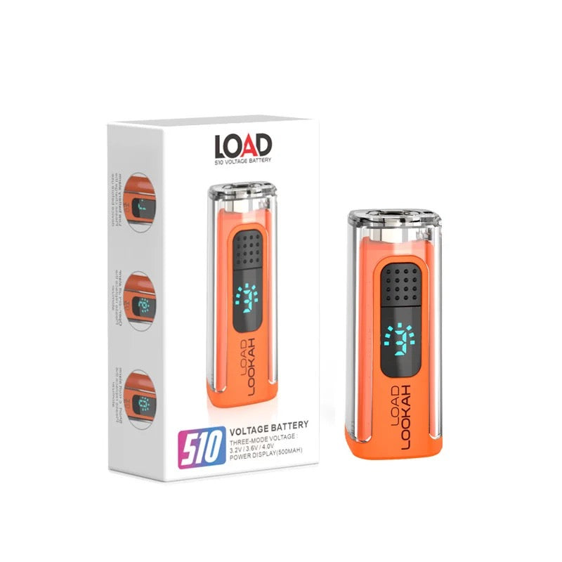The Lookah Load vape pen battery for 510 threaded carts is a compact and powerful device, perfect for on-the-go vaping. smoke Folks&nbsp;
