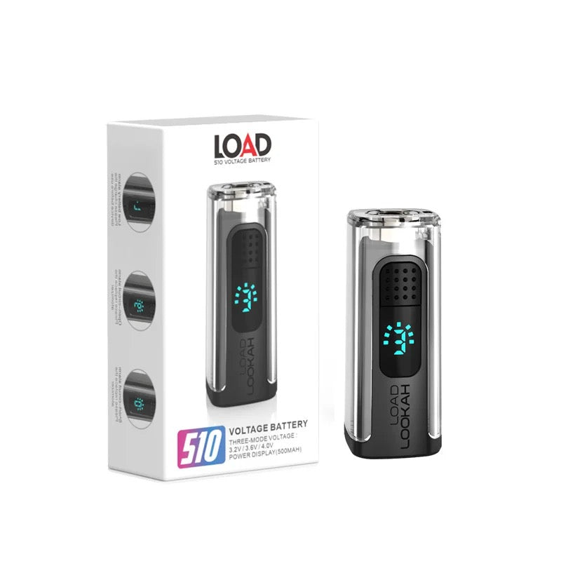 The Lookah Load vape pen battery for 510 threaded carts is a compact and powerful device, perfect for on-the-go vaping. smoke Folks&nbsp;