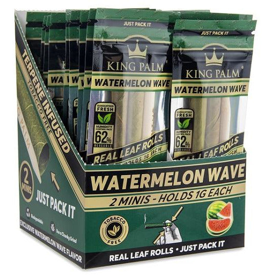 King Palm Flavored Mini Wraps - Watermelon (20 pack) King Palm 