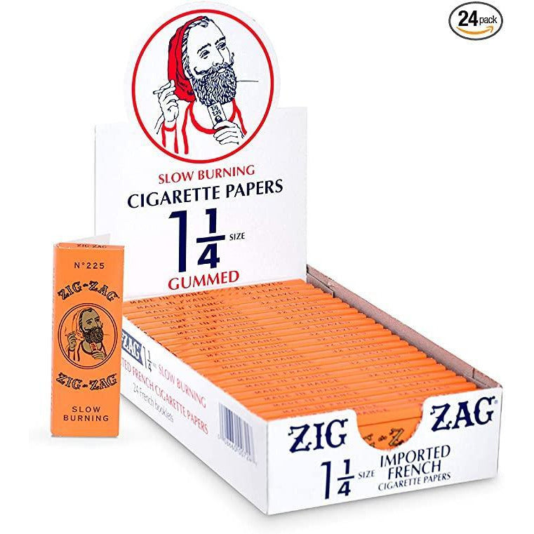 Zig Zag Gummed Papers Orange Saint Lucia's Smoke Shop 