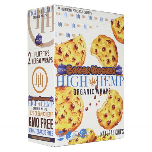 High Hemp High Hemp Organic Wraps: Baked Kookie