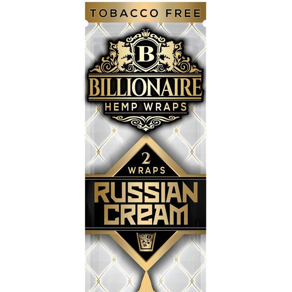 Billionaire Hemp Wraps Russian Cream HCC Distributor and wholesaler 