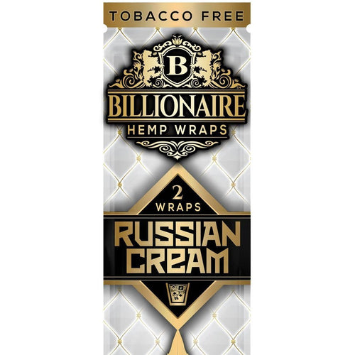 Billionaire Hemp Wraps Russian Cream HCC Distributor and wholesaler 