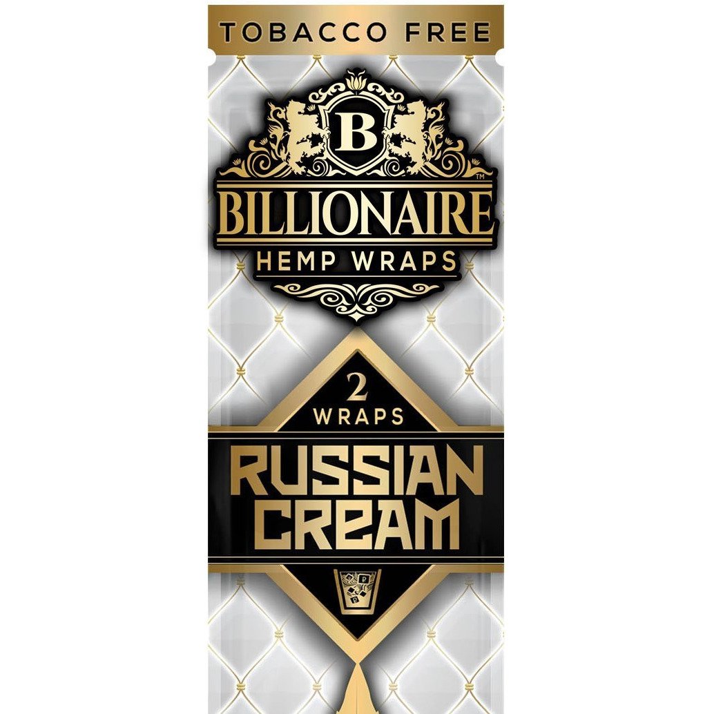 Billionaire Hemp Wraps Russian Cream HCC Distributor and wholesaler 