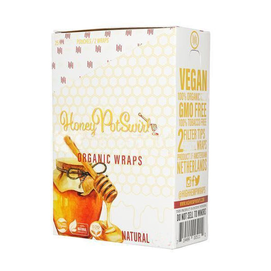 High Hemp Wraps Honey Pot Swirl Flavor