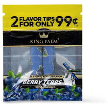 Cargar imagen en el visor de la galería, King Palm - Berry Terps Mini Filters (50 pack) King Palm 
