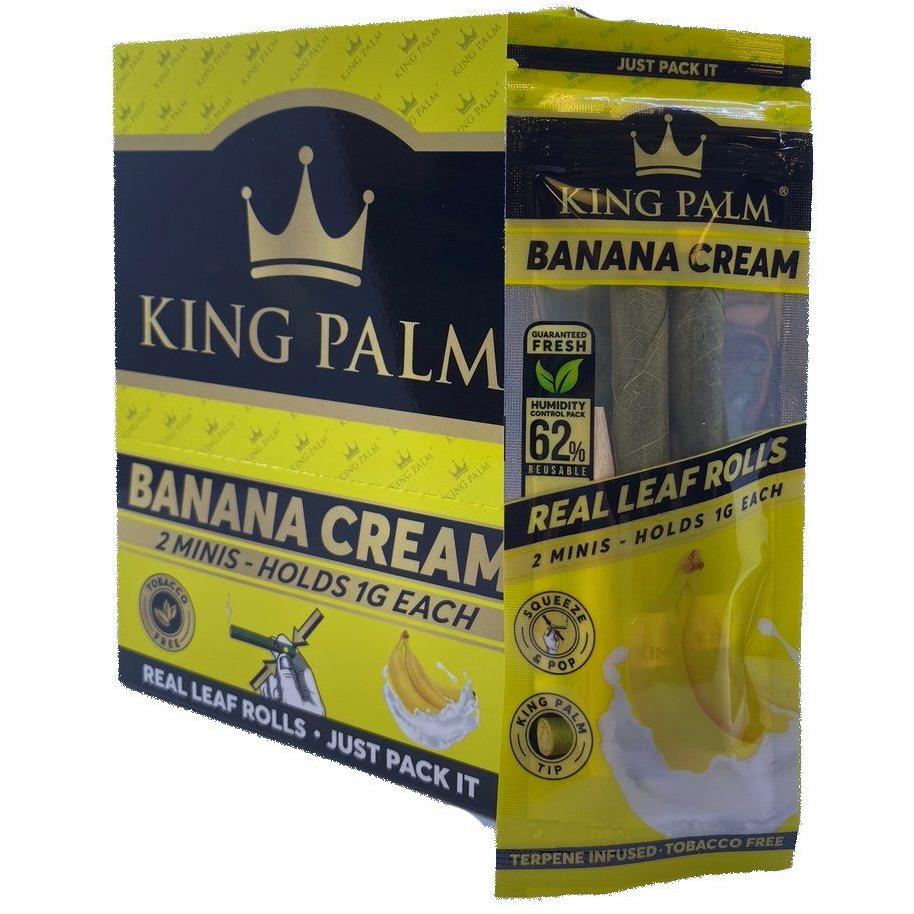 King Palm Flavored Mini Wraps - Banana Cream (20 pack) King Palm 