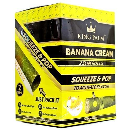 King Palm Flavored Slim Wraps - Banana Cream (20 pack) King Palm 