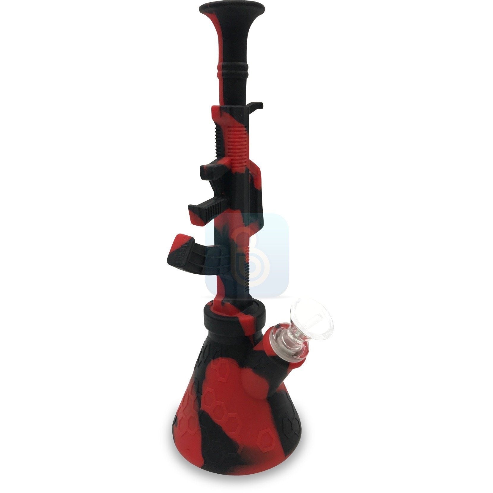 Silicone Water Pipe w/ Nectar Collector - AK47 BDD Wholesale 